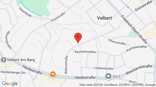 Apartments for rent i Mettmann - kort over placeringen