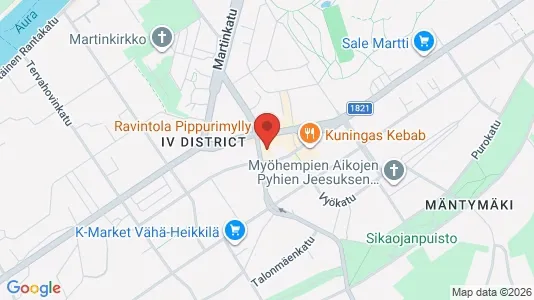 Apartments for rent i Turku - kort over placeringen