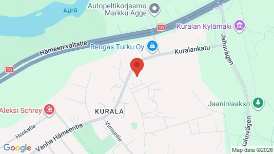 Apartments for rent i Turku - kort over placeringen
