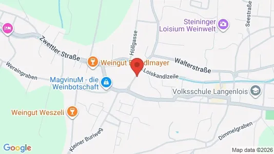 Apartments for rent i Langenlois - kort over placeringen