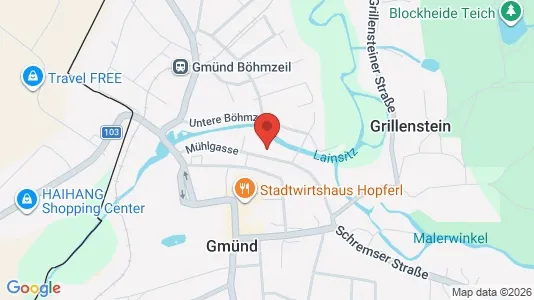 Apartments for rent i Gmünd - kort over placeringen