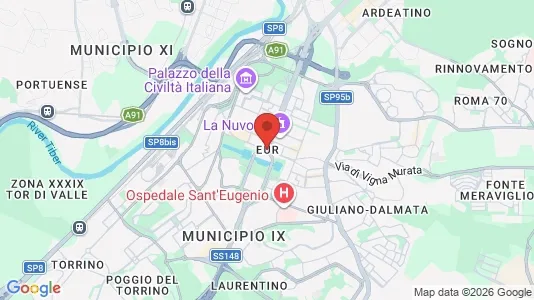 Houses for rent i Roma Municipio IX – EUR - kort over placeringen