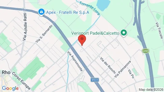 Apartments for rent i Rho - kort over placeringen