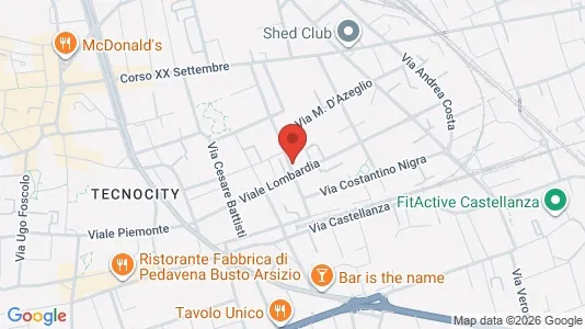 Apartments for rent i Busto Arsizio - kort over placeringen