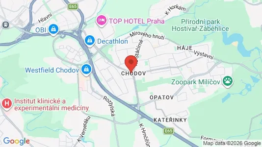 Apartments for rent i Prague 11 - kort over placeringen