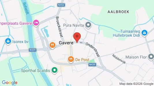 Apartments for rent i Gavere - kort over placeringen
