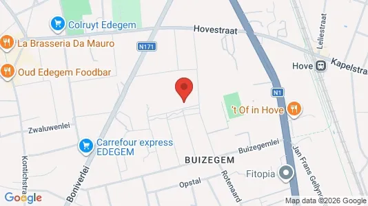 Apartments for rent i Edegem - kort over placeringen