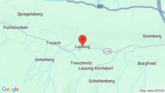 Apartments for rent i Lassing - kort over placeringen