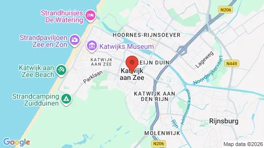 Apartments for rent i Katwijk - kort over placeringen