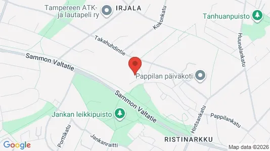 Rooms for rent i Tampere Koillinen - kort over placeringen