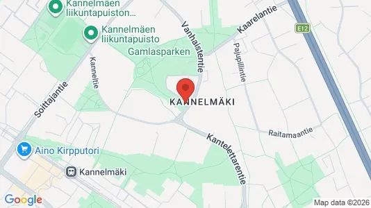 Rooms for rent i Helsinki Läntinen - kort over placeringen