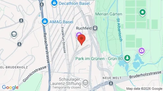 Apartments for rent i Arlesheim - kort over placeringen