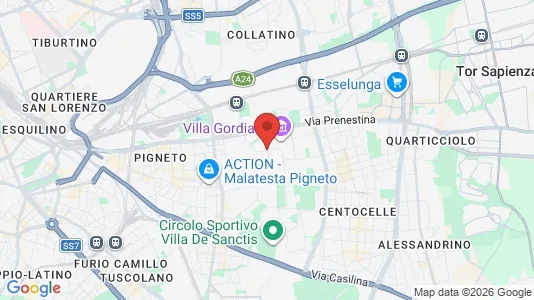 Rooms for rent i Roma Municipio VI – Roma Delle Torri - kort over placeringen
