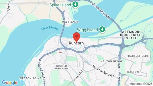Apartments for rent i Runcorn - Cheshire - kort over placeringen
