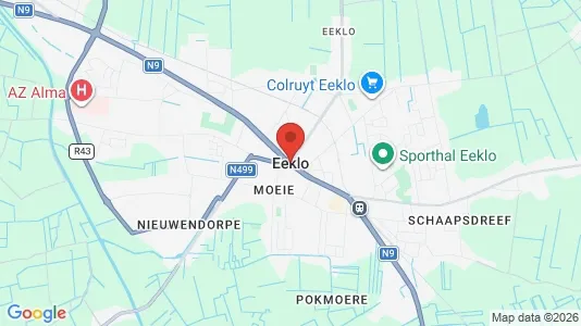 Houses for rent i Eeklo - kort over placeringen