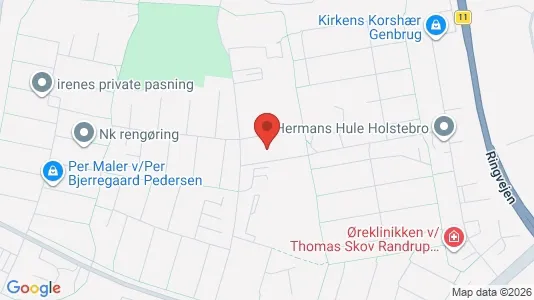 Apartments for rent i Holstebro - kort over placeringen
