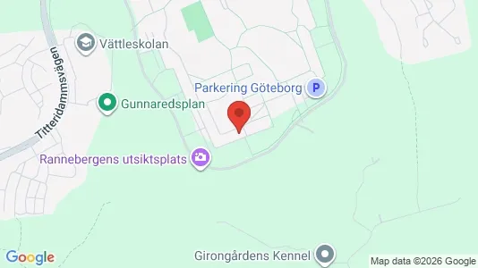 Apartments for rent i Angered - kort over placeringen