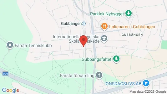 Rooms for rent i Stockholm South - kort over placeringen