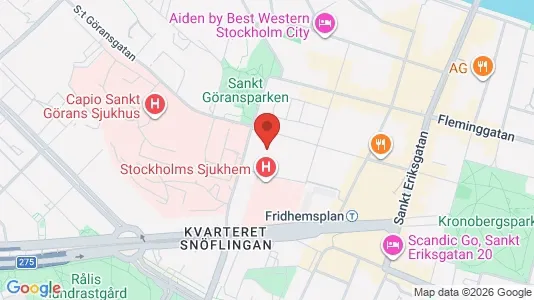 Rooms for rent i Kungsholmen - kort over placeringen