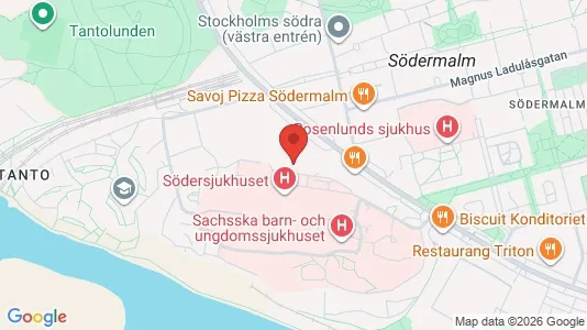 Rooms for rent i Södermalm - kort over placeringen