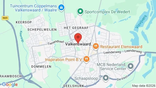 Apartments for rent i Valkenswaard - kort over placeringen