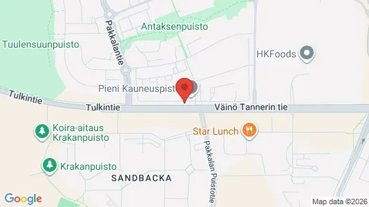 Apartments for rent i Vantaa - kort over placeringen