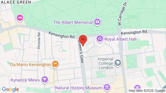 Apartments for rent i London SW7 - kort over placeringen