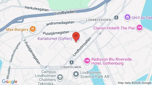 Apartments for rent i Lundby - kort over placeringen