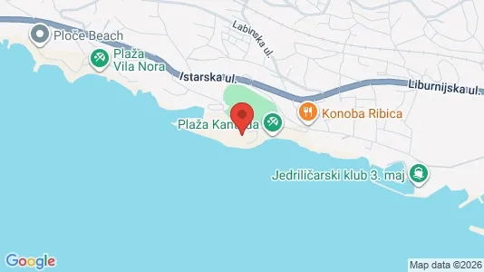Apartments for rent i Rijeka - kort over placeringen