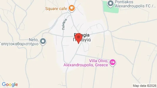 Apartments for rent i Alexandroupoli - kort over placeringen