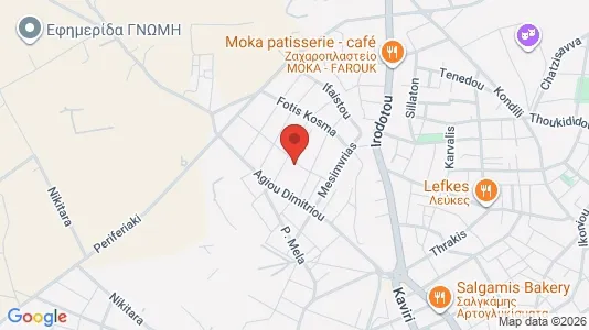 Apartments for rent i Alexandroupoli - kort over placeringen