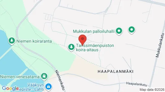 Apartments for rent i Lahti - kort over placeringen
