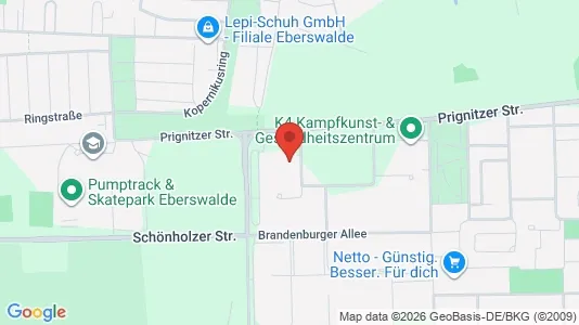 Apartments for rent i Barnim - kort over placeringen