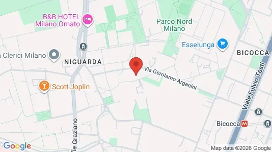 Rooms for rent i Milano Zona 9 - Porta Garibaldi, Niguarda - kort over placeringen