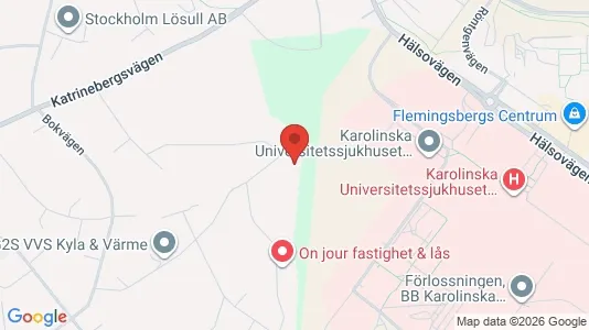 Rooms for rent i Botkyrka - kort over placeringen