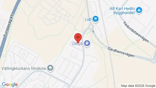 Apartments for rent i Trollhättan - kort over placeringen