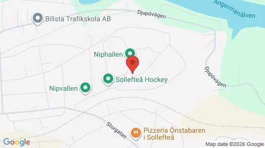 Apartments for rent i Sollefteå - kort over placeringen