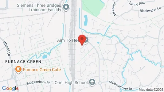 Apartments for rent i Crawley - West Sussex - kort over placeringen
