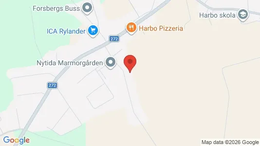 Apartments for rent i Heby - kort over placeringen