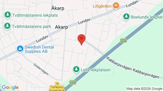 Apartments for rent i Burlöv - kort over placeringen