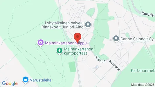 Apartments for rent i Helsinki Läntinen - kort over placeringen