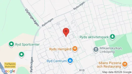 Apartments for rent i Linköping - kort over placeringen