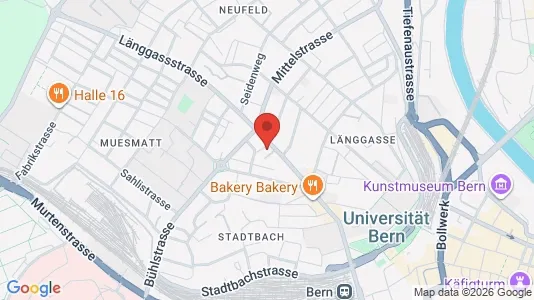 Apartments for rent i Bern-Mittelland - kort over placeringen