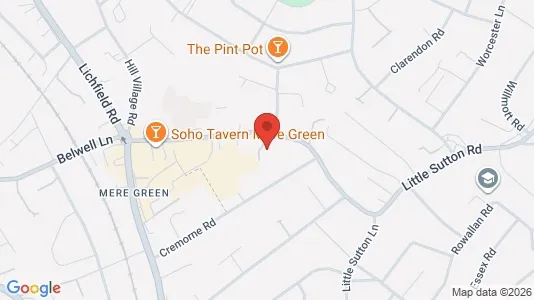 Apartments for rent i Sutton Coldfield - West Midlands - kort over placeringen