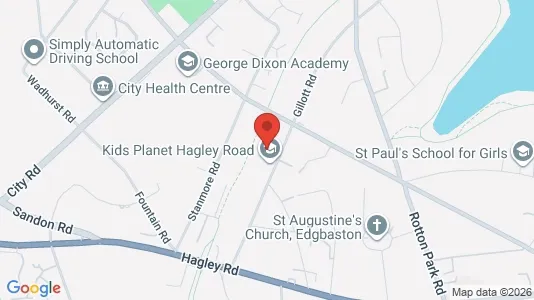 Apartments for rent i Birmingham - West Midlands - kort over placeringen