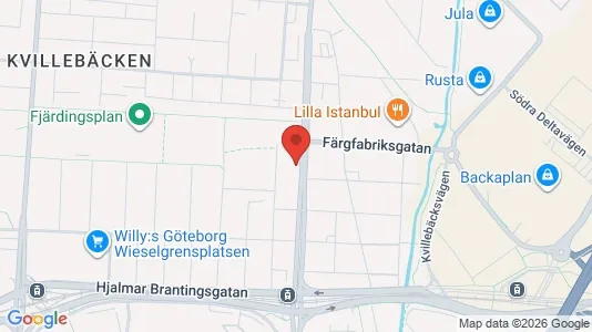 Apartments for rent i Lundby - kort over placeringen