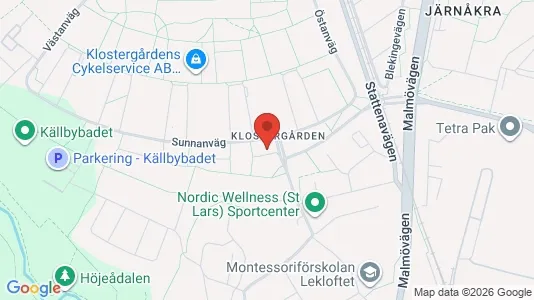 Apartments for rent i Lund - kort over placeringen