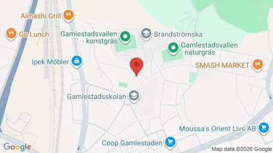 Apartments for rent i Gothenburg East - kort over placeringen