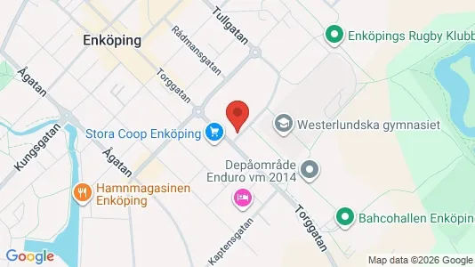 Apartments for rent i Enköping - kort over placeringen