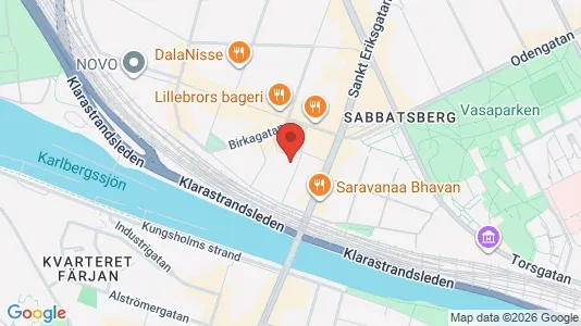 Apartments for rent i Vasastan - kort over placeringen